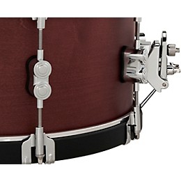 PDP by DW Concept Classic Snare Drum With Wood Hoops 14 x 6.5 in. Ox Blood/Ebony Hoops