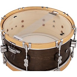 PDP by DW Concept Classic Snare Drum With Wood Hoops 14 x 6.5 in. Walnut/Natural Hoops