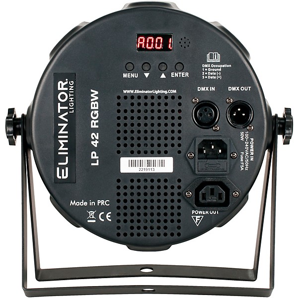 Eliminator Lighting LP 42 RGBW LED PAR Wash Light
