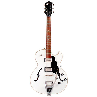 Guild Starfire I Sc With Guild Vibrato Tailpiece Semi-Hollow Electric Guitar Snow Crest White for sale