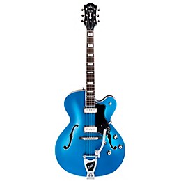 Guild X-175 Manhattan Special Hollowbody Electric Guitar Malibu Blue