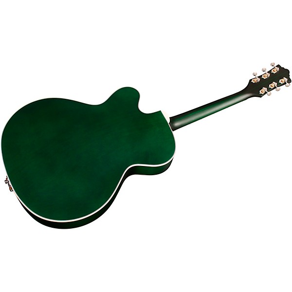 Guild X-175 Manhattan Special Hollowbody Electric Guitar Fjord Green