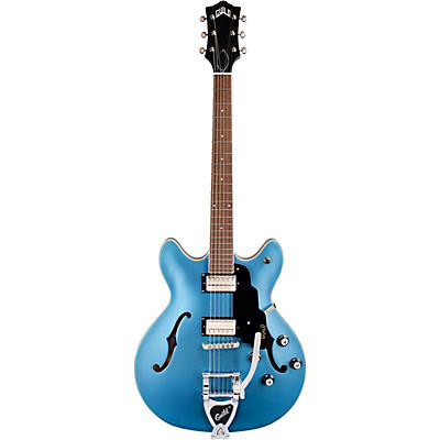 Guild Starfire I Dc With Guild Vibrato Tailpiece Semi-Hollow Electric Guitar Pelham Blue for sale