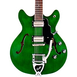 Guild Starfire I DC With Guild ... Guild Starfire I DC With Guild Vibrato Tailpiece Semi-Hollow Electric Guitar Emerald Green