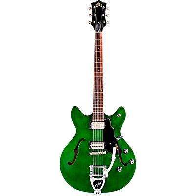 Guild Starfire I Dc With Guild Vibrato Tailpiece Semi-Hollow Electric Guitar Emerald Green for sale
