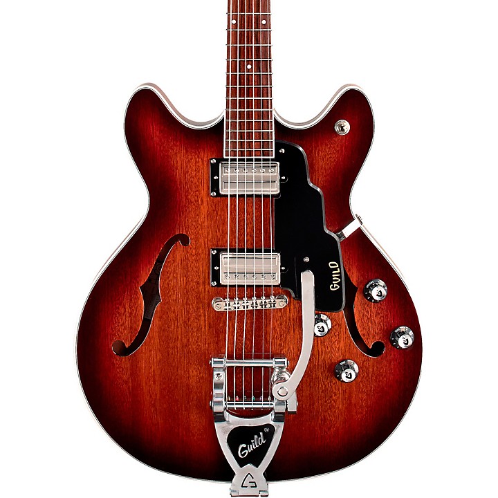 Guild Starfire I DC With Guild Vibrato Tailpiece Semi-Hollow