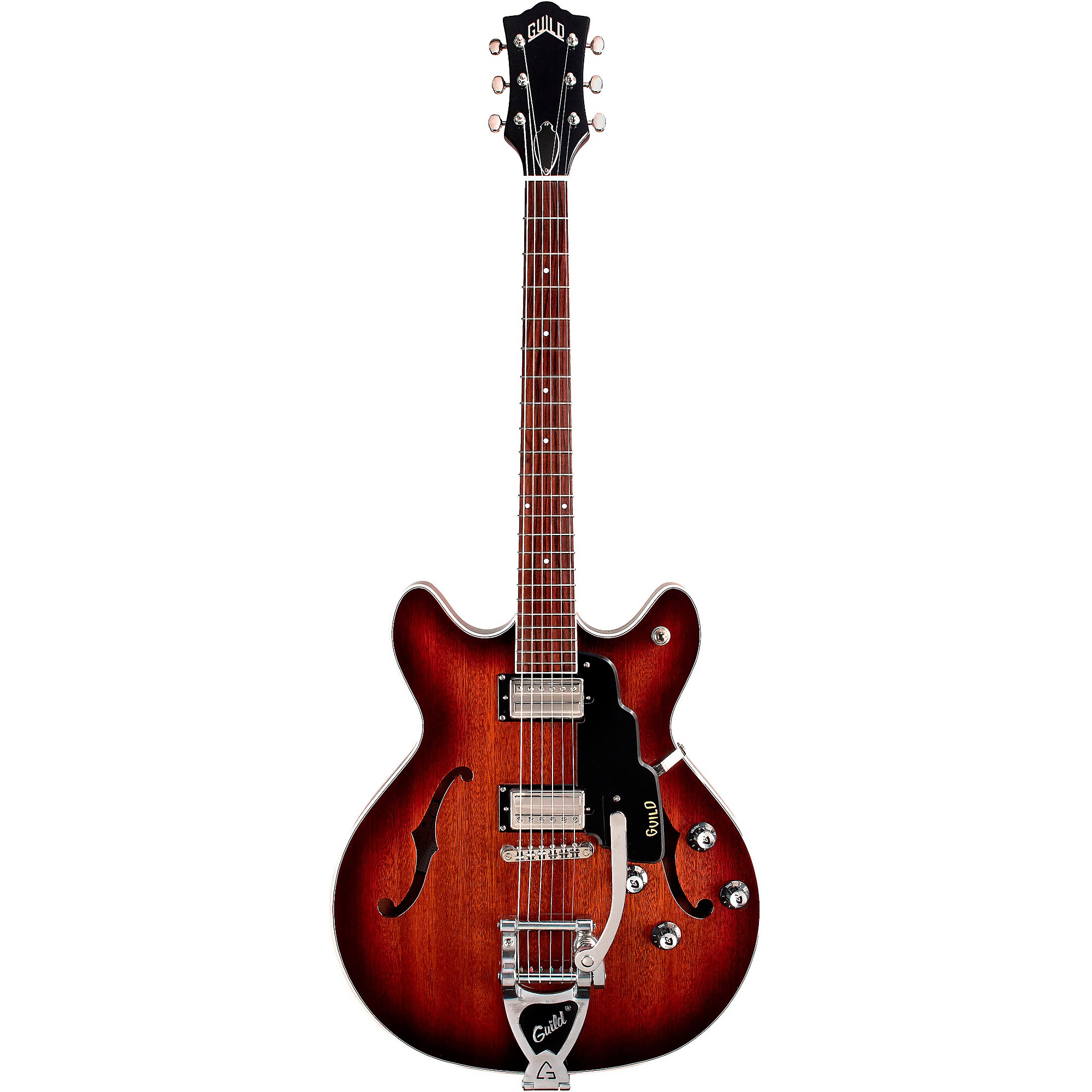 Guild Starfire I DC With Guild Vibrato Tailpiece Semi-Hollow
