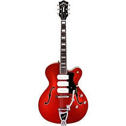 Guild X-350 Stratford Hollow Body Electric Guitar Scarlet Red