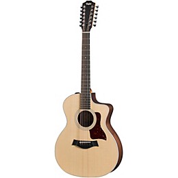 Taylor 254ce Grand Auditorium 12-String Acoustic-Electric Guitar Natural