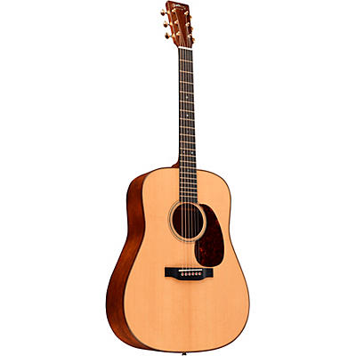 Martin D-18E Modern Deluxe Dreadnought Acoustic-Electric Guitar Natural for sale