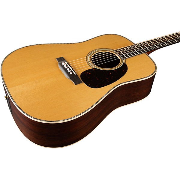 Martin D-28E Modern Deluxe Dreadnought Acoustic-Electric Guitar Natural