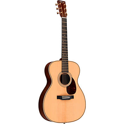Martin Om-28E Modern Deluxe Orchestra Acoustic-Electric Guitar Natural for sale
