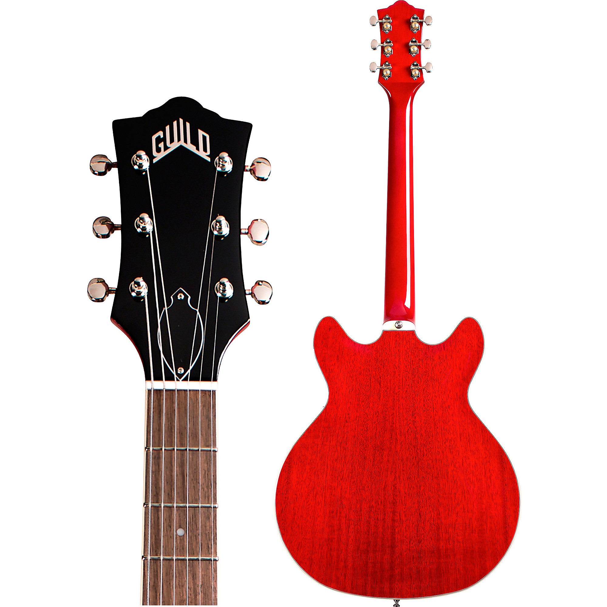 Guild Starfire I DC Semi-Hollow Electric Guitar Cherry Red