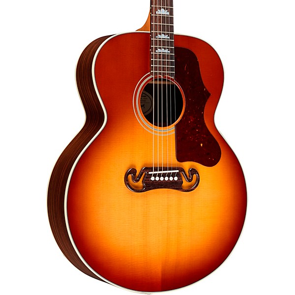 Platinum Gibson SJ-200 Studio Rosewood Acoustic-Electric Guitar