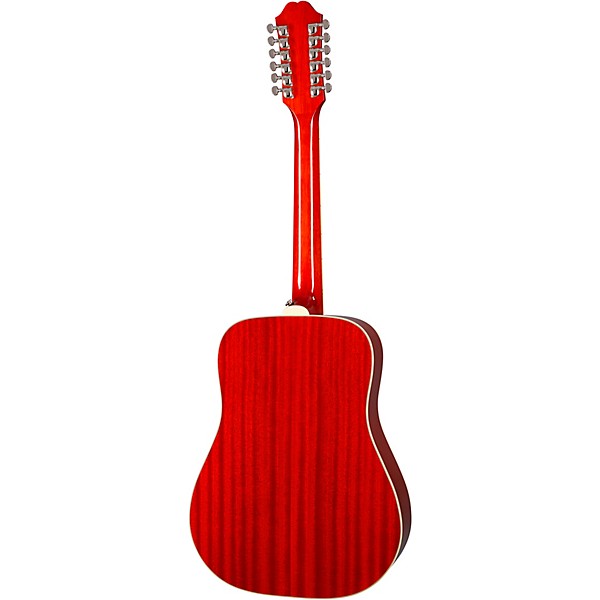 Epiphone Hummingbird PRO 12-String Acoustic-Electric Guitar Faded Cherry
