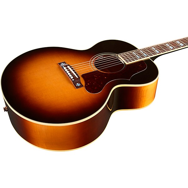 Gibson J-185 Original Acoustic-Electric Guitar Vintage Sunburst