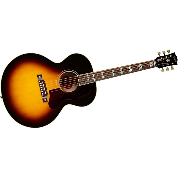 Gibson J-185 Original Acoustic-Electric Guitar Vintage Sunburst