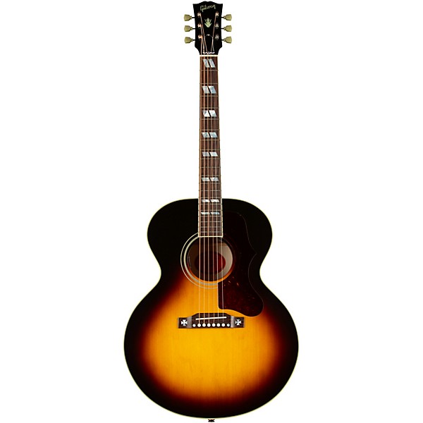 Gibson J-185 Original Acoustic-Electric Guitar Vintage Sunburst