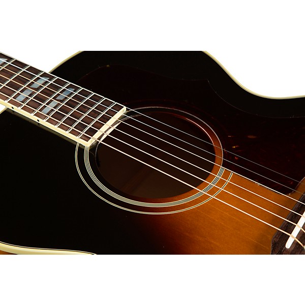 Gibson J-185 Original Acoustic-Electric Guitar Vintage Sunburst