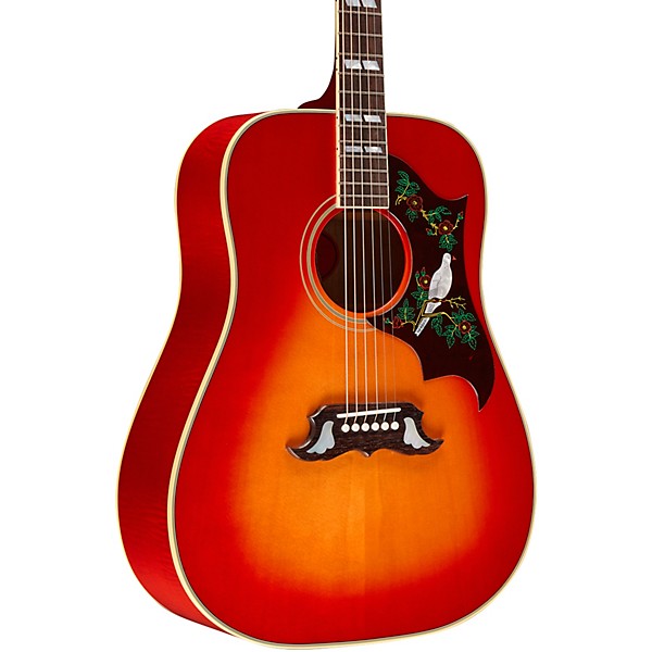Platinum Gibson Dove Original Acoustic-Electric Guitar Vintage