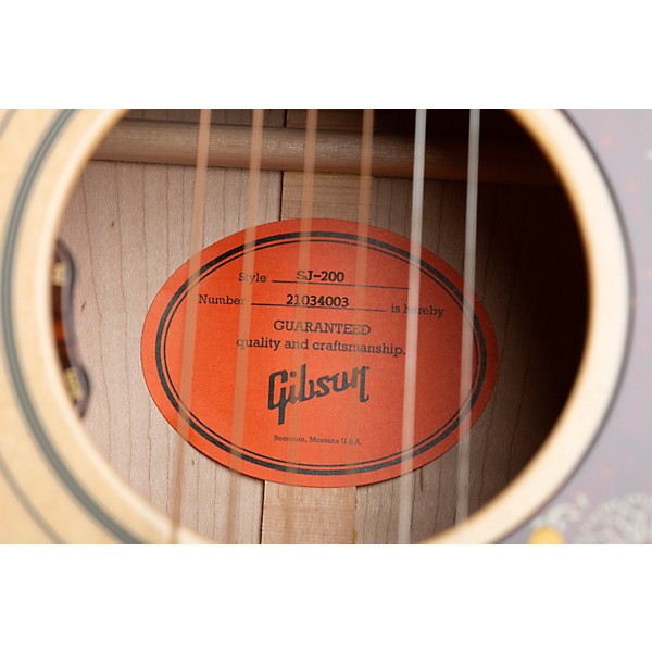 Gibson SJ-200 Original Acoustic-Electric Guitar Antique Natural