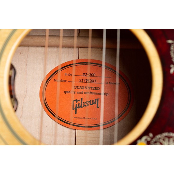 Gibson SJ-200 Original Acoustic-Electric Guitar Antique Natural