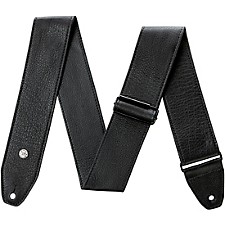2” Black Seatbelt Guitar Strap - Perris Leathers
