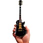 Axe Heaven Gibson Les Paul Custom Ebony Officially Licensed Miniature Guitar Replica thumbnail