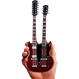 Axe Heaven Gibson SG EDS-1275 Doubleneck Cherry Officially Licensed Miniature Guitar Replica