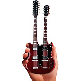 Axe Heaven Gibson SG EDS-1275 Doubleneck Cherry Officially Licensed Miniature Guitar Replica