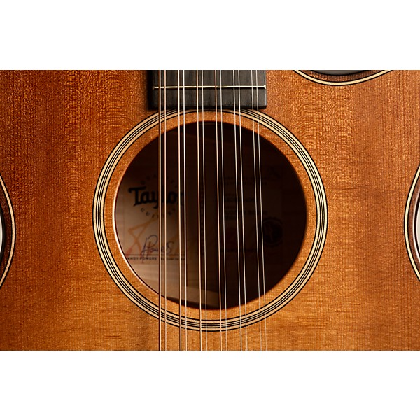 Taylor Builder's Edition 652ce V-Class 12-String Grand Concert Acoustic-Electric Guitar Wild Honey Burst