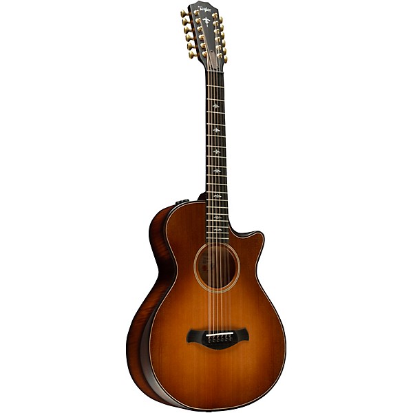 Taylor Builder's Edition 652ce V-Class 12-String Grand Concert Acoustic-Electric Guitar Wild Honey Burst