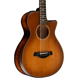 Taylor Builder's Edition 652ce V-Class 12-String Grand Concert Acoustic-Electric Guitar Wild Honey Burst