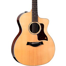Taylor 214ce DLX Grand Auditorium Acoustic-Electric Guitar Natural