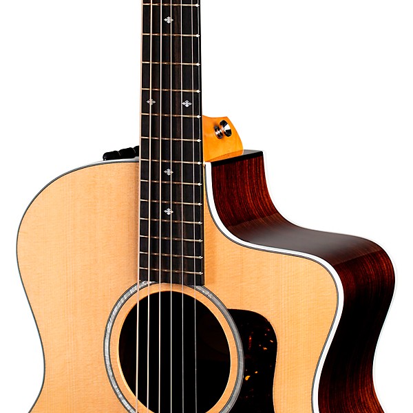 Taylor 214ce DLX Grand Auditorium Acoustic-Electric Guitar Natural
