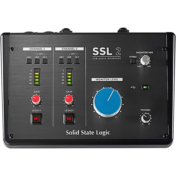 fuldstændig kolbe himmelsk Solid State Logic SSL 2 USB Audio Interface | Guitar Center