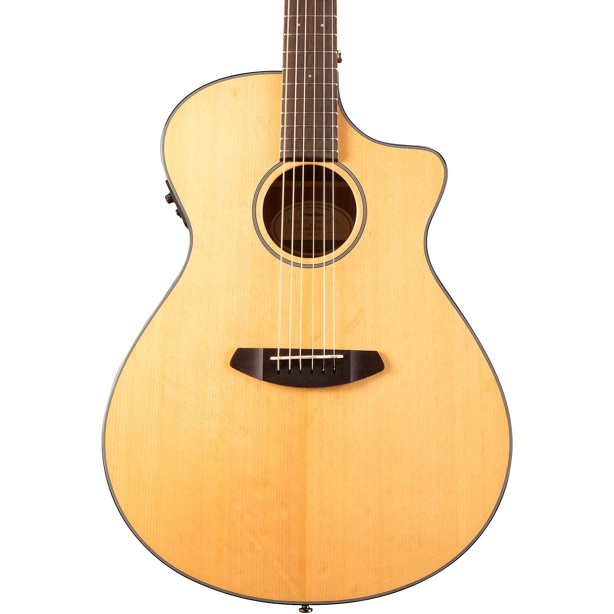 ギター Breedlove Discovery Concert Breedlove Discovery Concerto Cutaway CE Sitka Spruce-Mahogany
