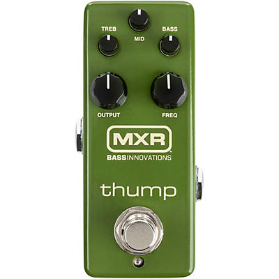 Mxr M281 Thump Bass Preamp Pedal Green for sale