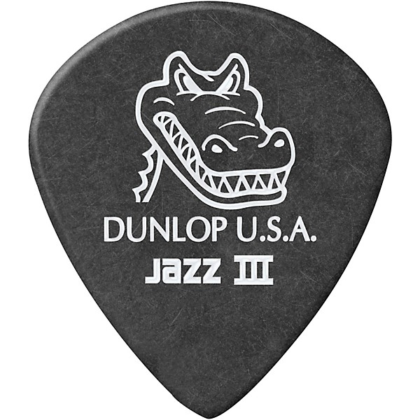 Dunlop Gator Grip Jazz III Guitar Picks 1.4 mm 36 Pack