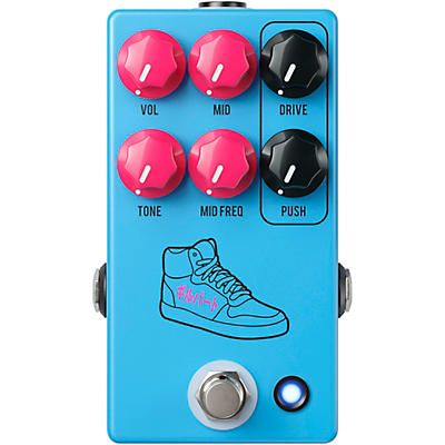 Jhs Pedals Pg-14 Paul Gilbert Signature Distortion Guitar Effects Pedal Blue for sale
