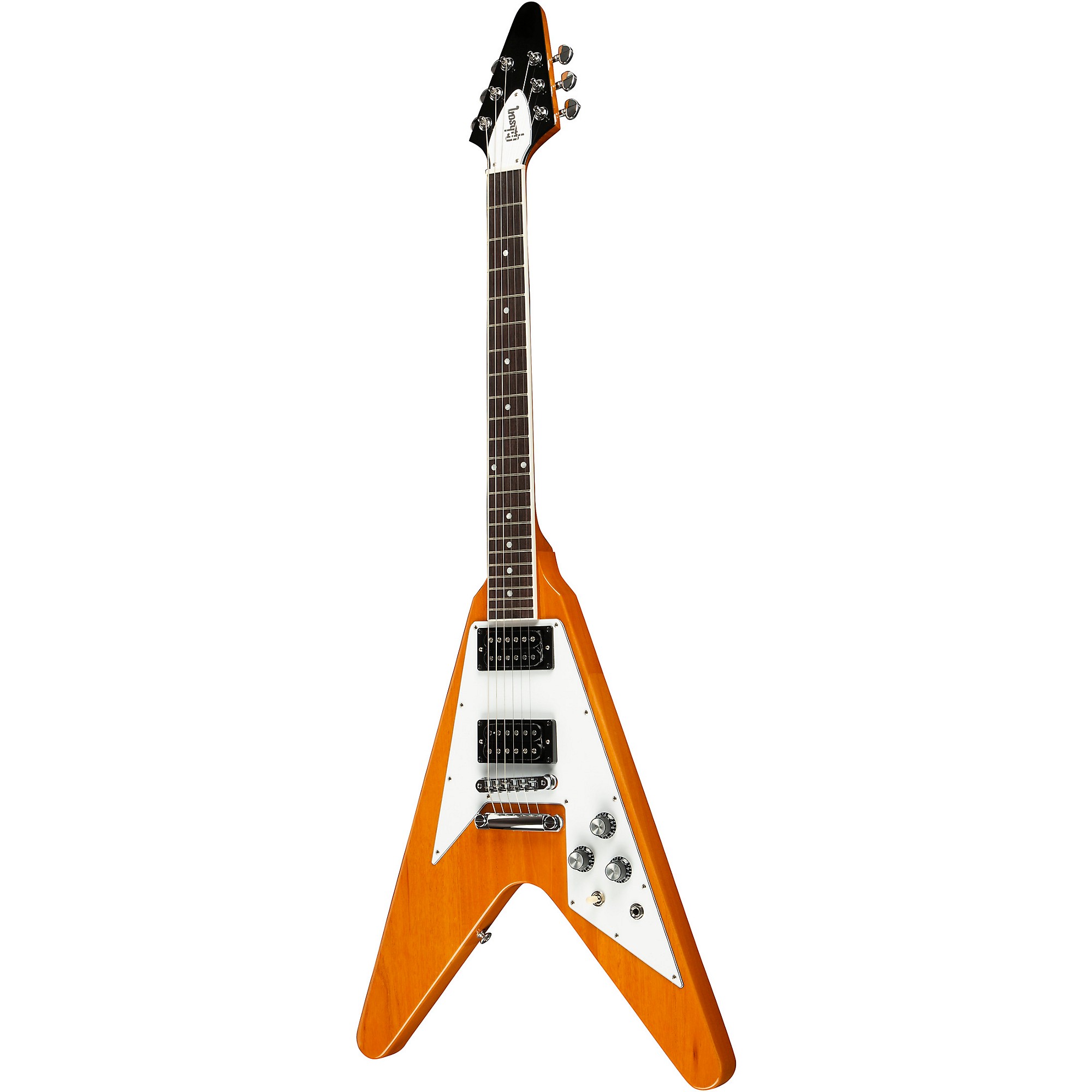 Gibson '70s Flying V Electric Guitar Antique Natural | Guitar Center