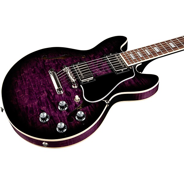Gibson ES-339 Figured Semi-Hollow Electric Guitar Dark Purple