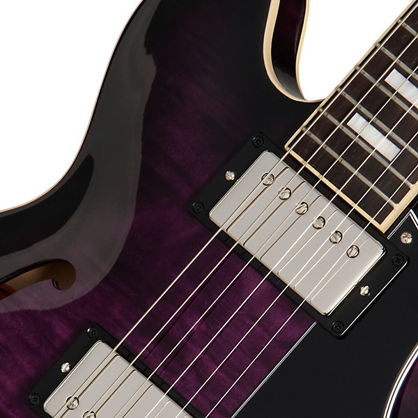 Gibson ES-339 Figured Semi-Hollow Electric Guitar Dark Purple Burst