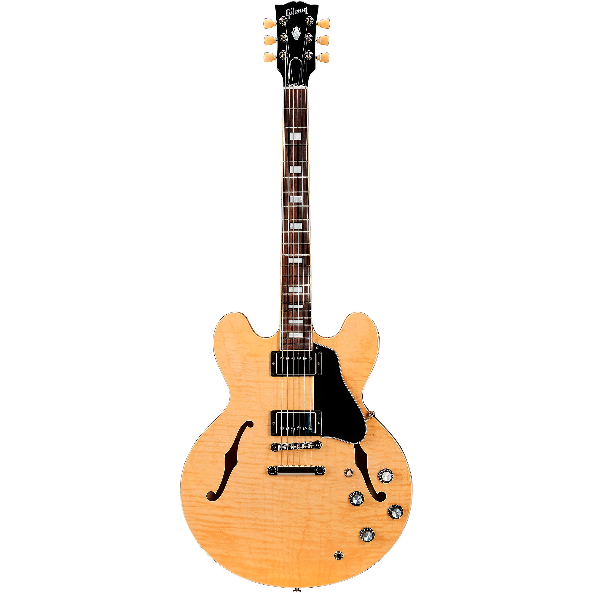 Gibson ES-335 Figured Semi-Hollow Electric Guitar Antique Natural | Guitar  Center