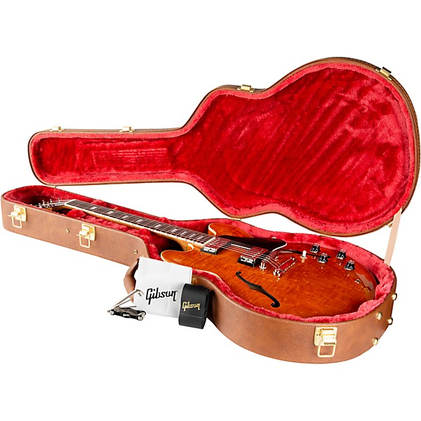 Gibson ES-335 Figured Semi-Hollow Electric Guitar Honey Amber