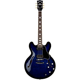 Gibson ES-335 Figured Semi-Hollow Electric Guitar Deep Ocean Burst