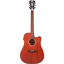 Open Box D'Angelico Premier Series Bowery LS Cutaway Dreadnought Acoustic-Electric Guitar Level 1 Mahogany Satin