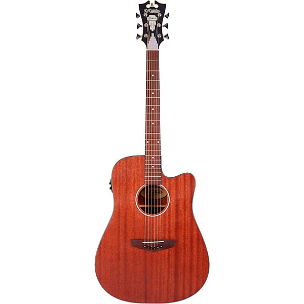 Open Box D'Angelico Premier Series Bowery LS Cutaway Dreadnought Acoustic-Electric Guitar Level 1 Mahogany Satin