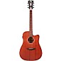 Open Box D'Angelico Premier Series Bowery LS Cutaway Dreadnought Acoustic-Electric Guitar Level 1 Mahogany Satin