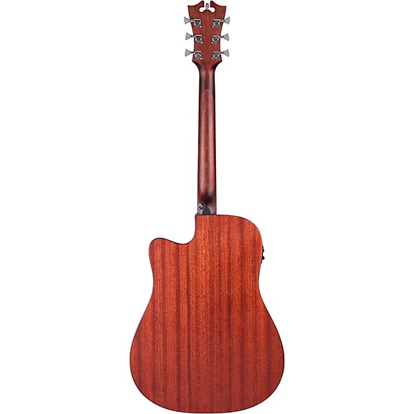 Open Box D'Angelico Premier Series Bowery LS Cutaway Dreadnought Acoustic-Electric Guitar Level 1 Mahogany Satin